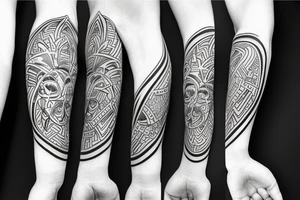 dog god tattoo idea