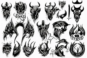 The Devil can scrap but The Lord has won. tattoo idea