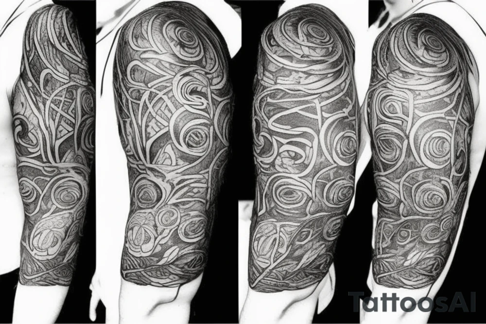 vines collarbone tattoo idea