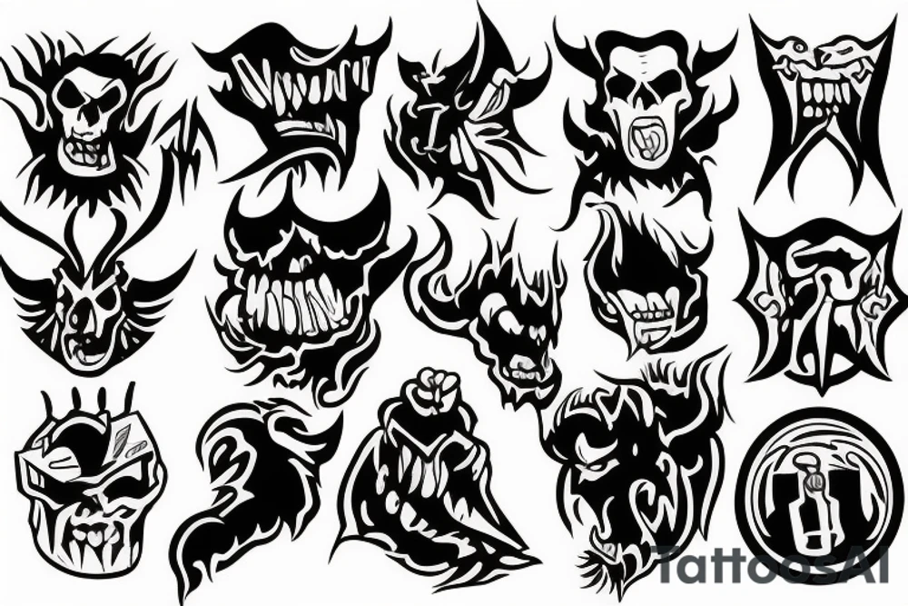 The Devil can scrap but The Lord has won. tattoo idea
