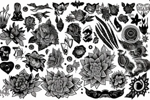 A human overthinking and overanalyzing tattoo idea