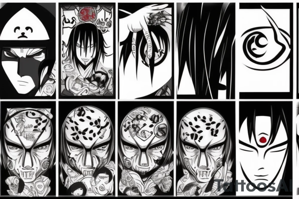 Itachi Uchiha tattoo idea