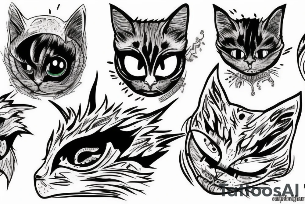 Nightmare eyes tattoo idea