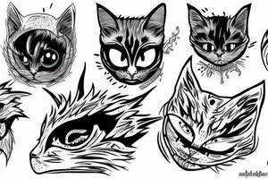 Nightmare eyes tattoo idea