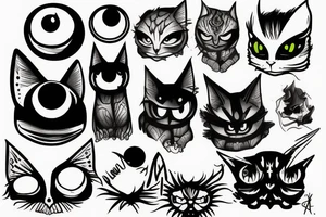 Nightmare eyes tattoo idea