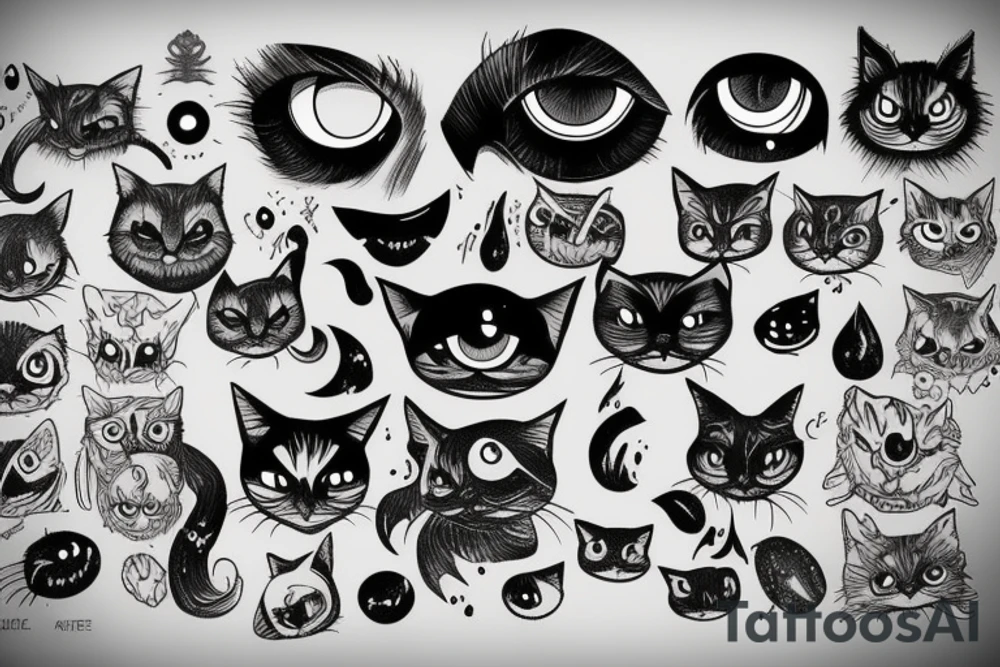 Nightmare eyes Mae tattoo idea