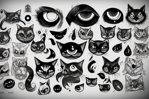 Nightmare eyes Mae tattoo idea