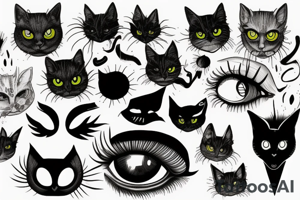 Nightmare eyes Mae tattoo idea