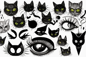 Nightmare eyes Mae tattoo idea