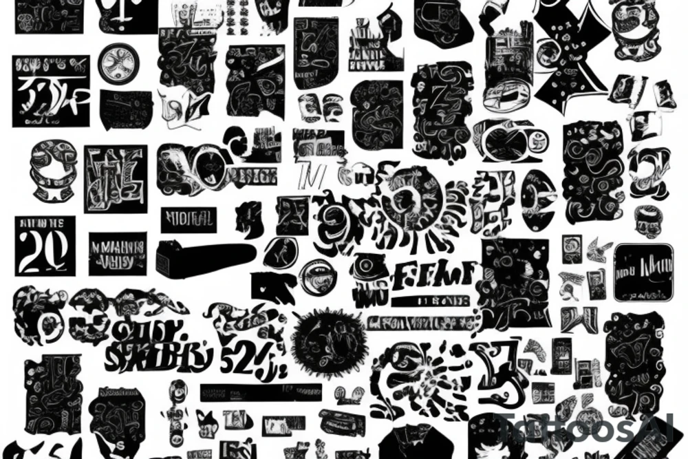 13 16 19 number tattoo idea