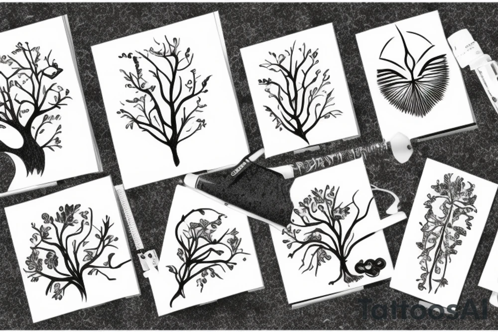 Growth and evolution tattoo idea