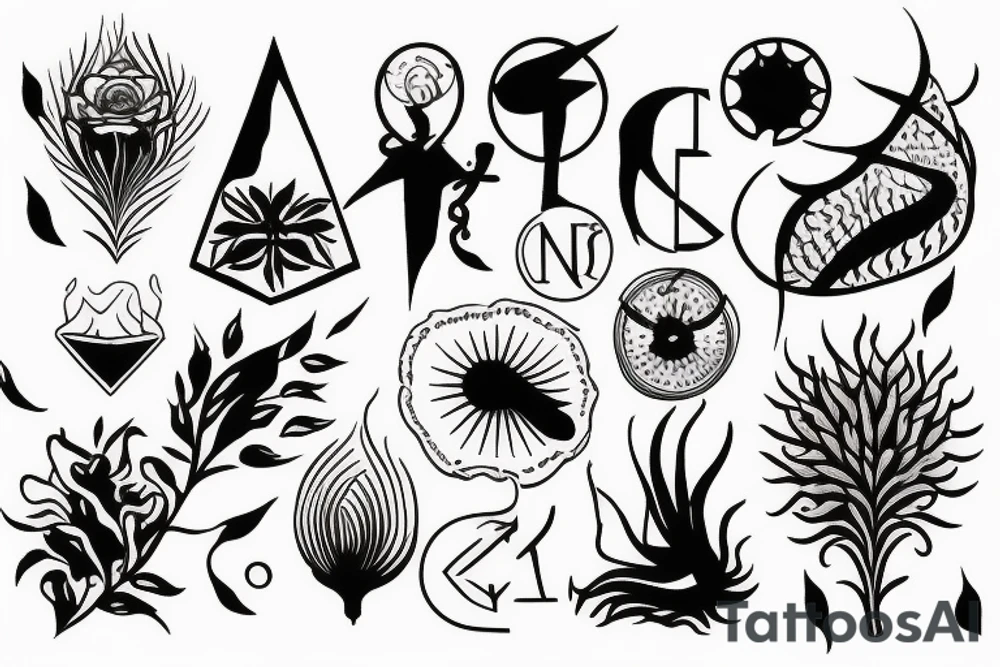 Growth and evolution tattoo idea