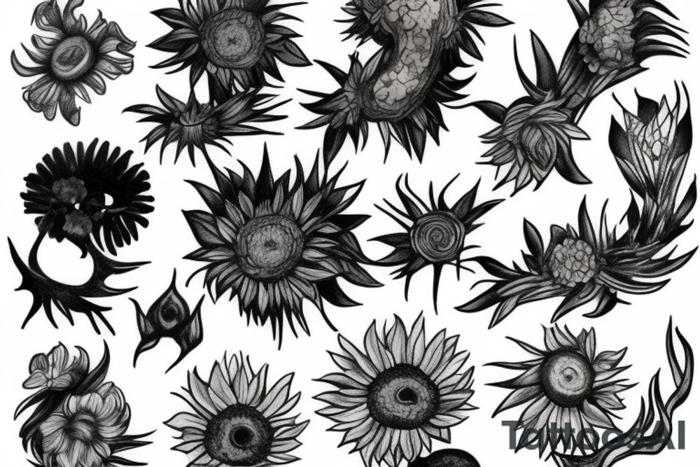 Growth and evolution tattoo idea