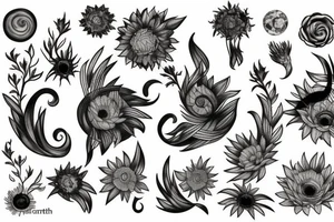Growth and evolution tattoo idea