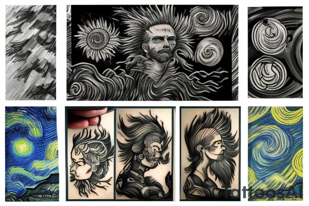 Evolution and transformation tattoo idea
