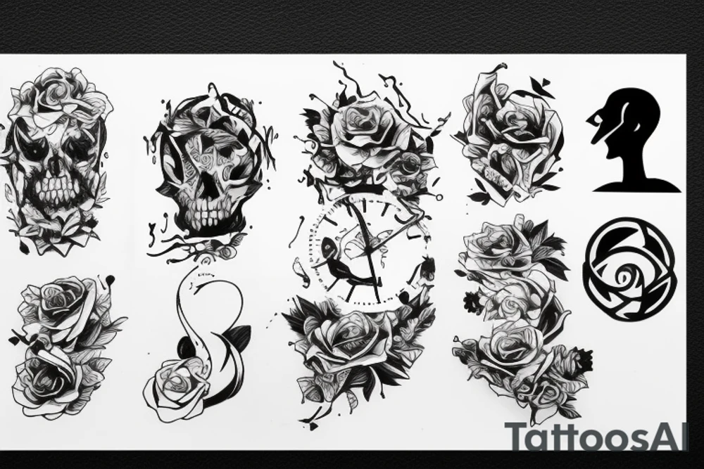 living off borrowed time tattoo idea