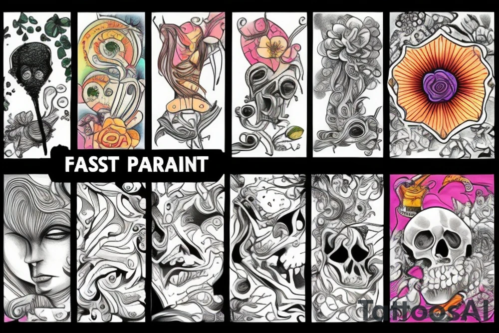 Just pretend tattoo idea