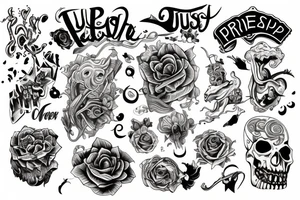 Just pretend tattoo idea