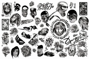 Just pretend tattoo idea