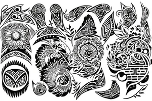 Tattoo to represent my female significant other tattoo idea