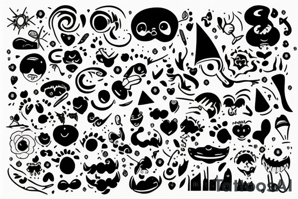 choose happiness tattoo idea