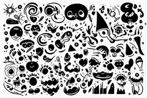 choose happiness tattoo idea