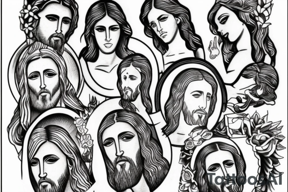 Jesus tattoo idea