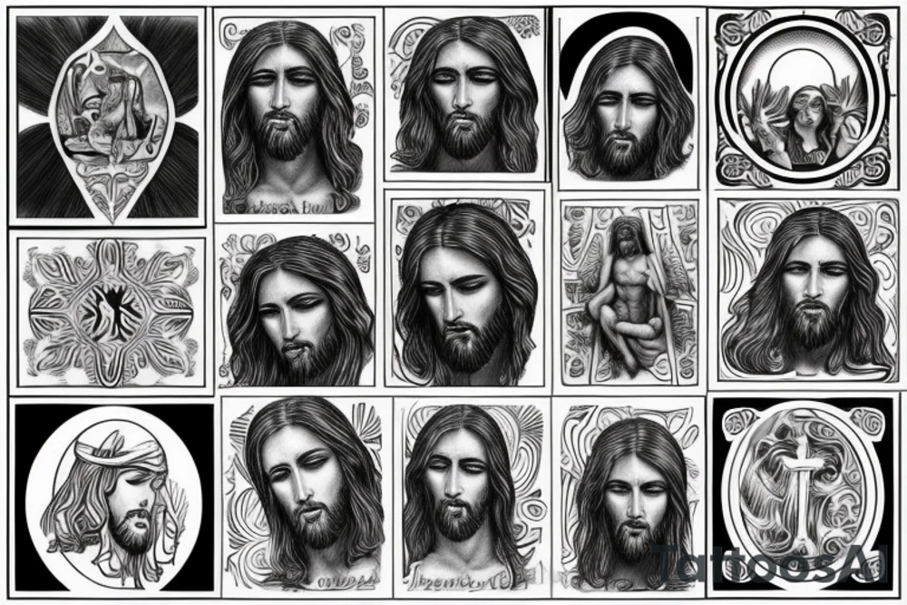 Jesus tattoo idea