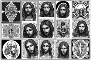 Jesus tattoo idea