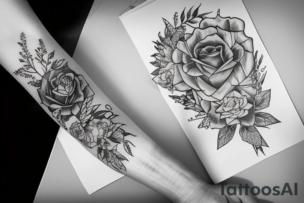 Волк с крыльями tattoo idea