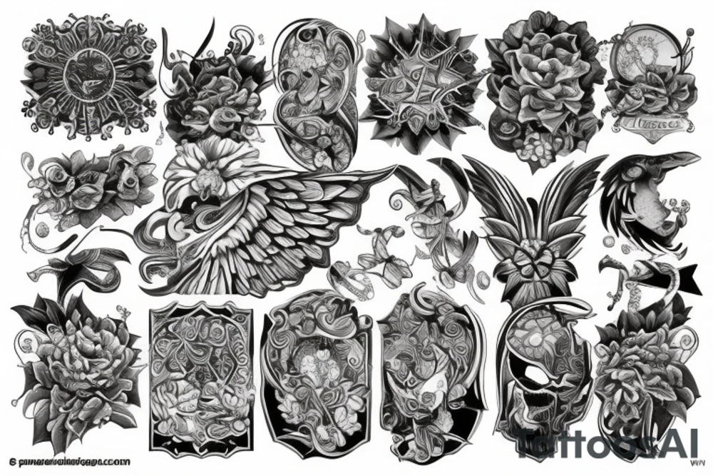 ornamentacion tattoo idea