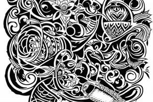 Tattoo with name Srikant, Ankita & Vaishali tattoo idea