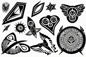 Unindentified flying object tattoo idea