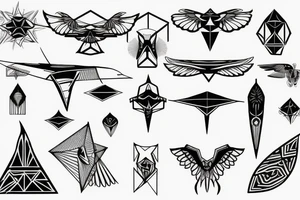 Unindentified flying object tattoo idea