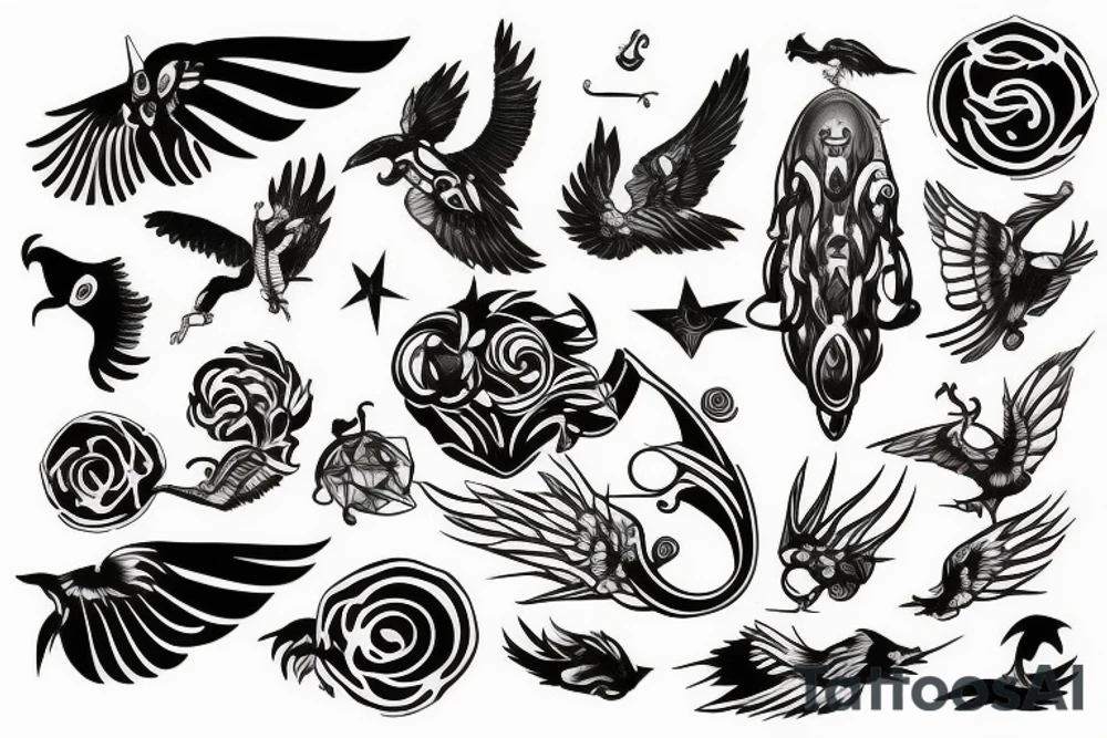 Unindentified flying object tattoo idea