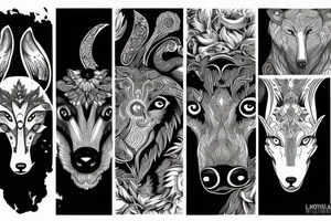 wolf in sheep’s clorhing tattoo idea