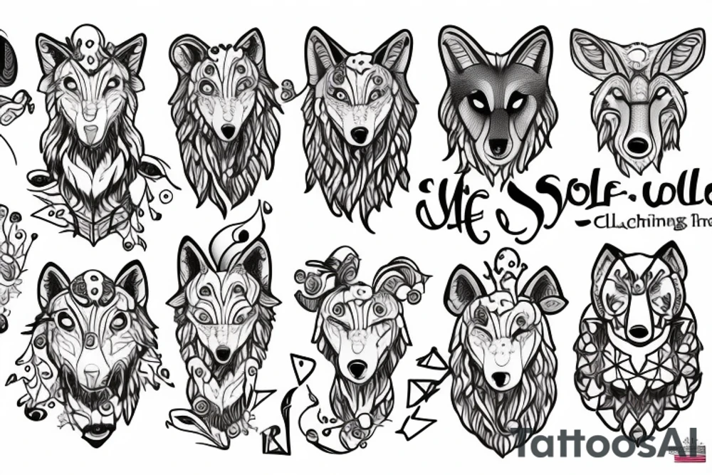 wolf in sheep’s clorhing tattoo idea