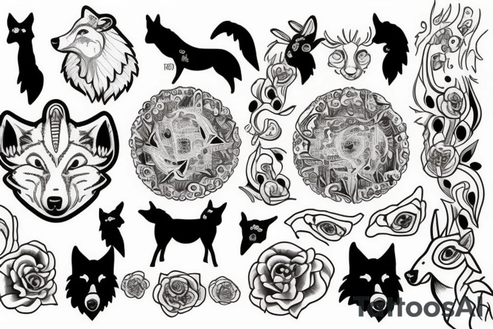 wolf in sheep’s clorhing tattoo idea