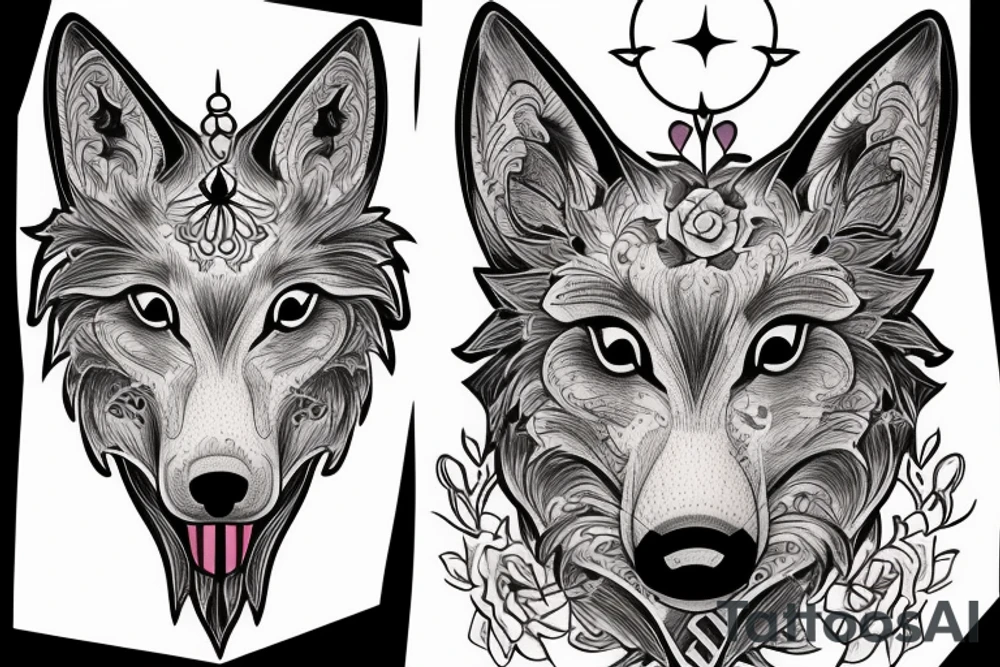 wolf in sheep’s clorhing tattoo idea