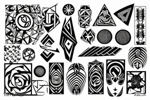 S V A with infinity tattoo idea
