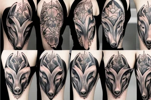 wolf in sheep’s clorhing tattoo idea