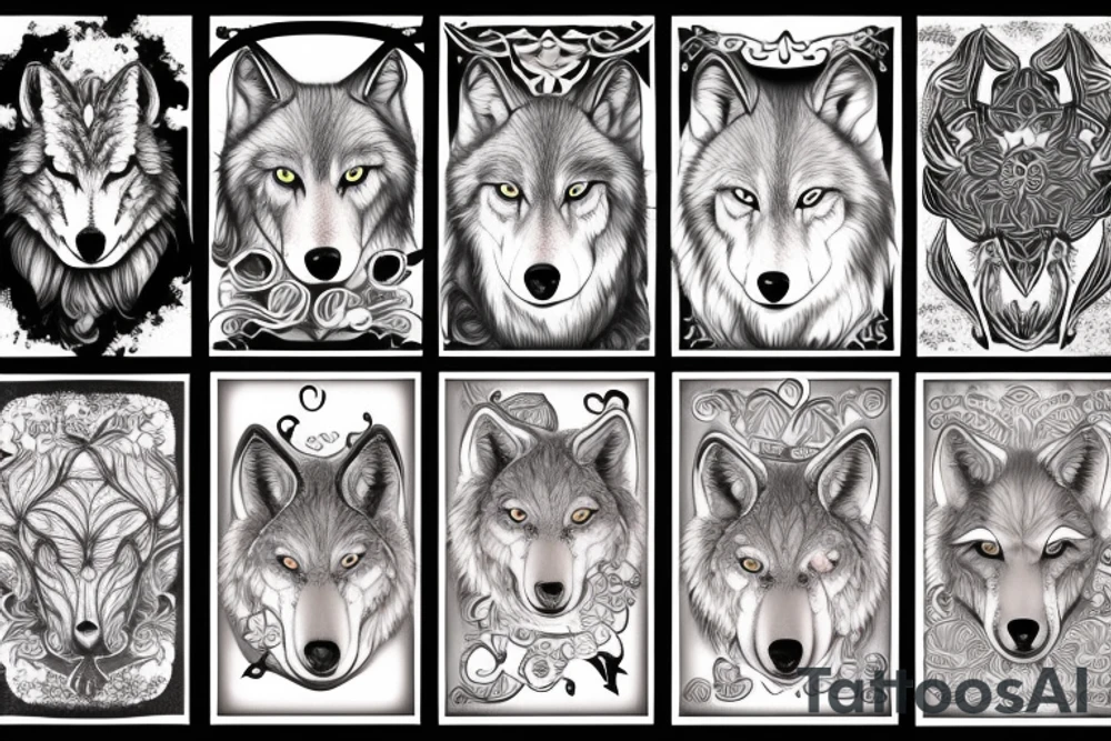 wolf in sheep’s clorhing tattoo idea