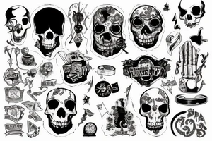 conspiracy theory and number 7 tattoo idea