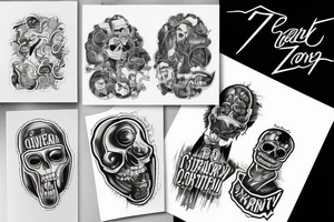 conspiracy theory and number 7 tattoo idea