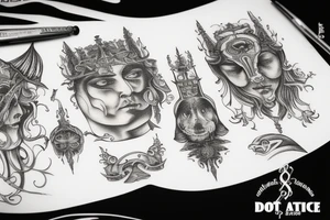 sabre tattoo idea
