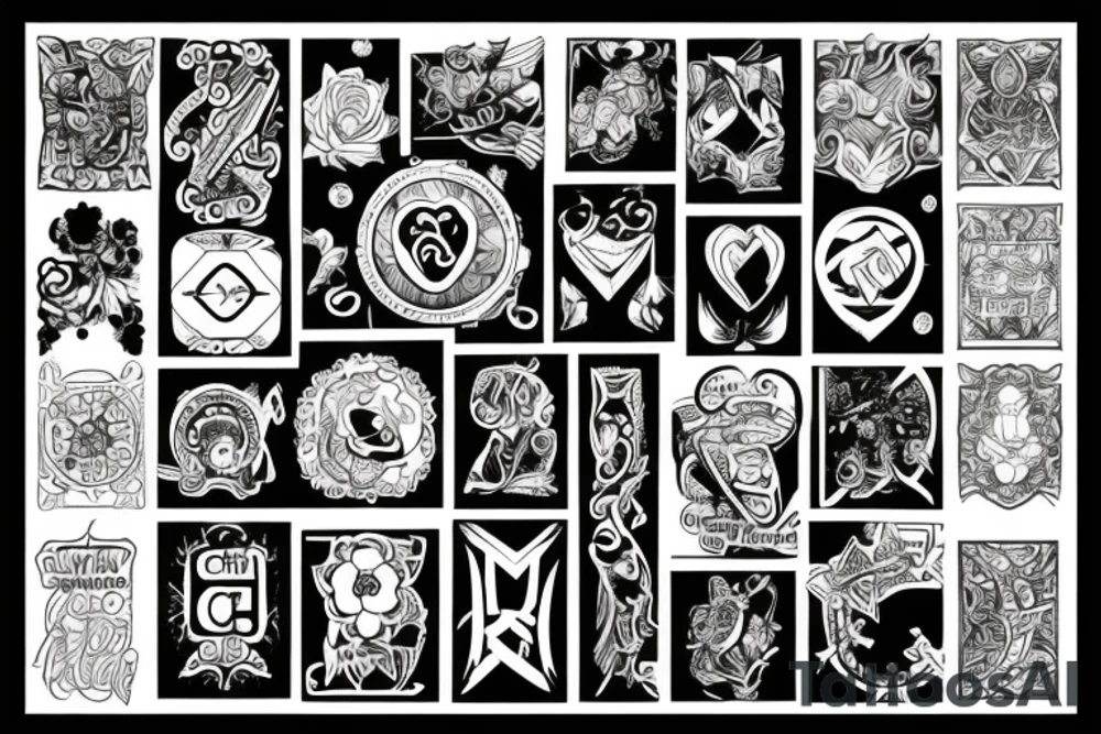 C T W tattoo idea