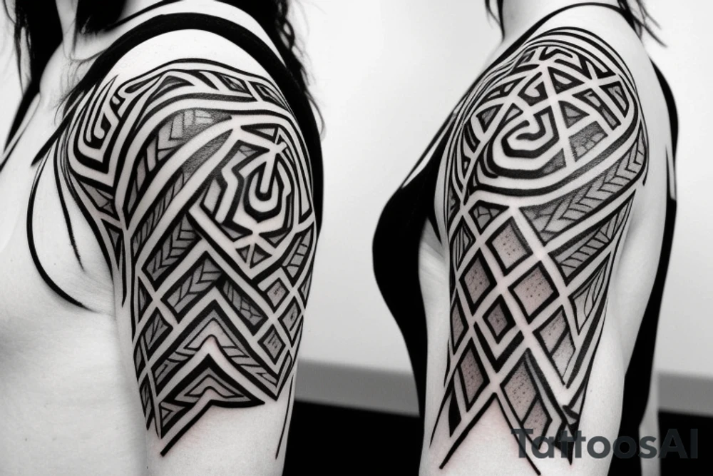 shoulder tattoo anchor family daughters wife grounding in life tattoo idea