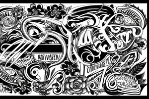 The letters CTW tattoo idea