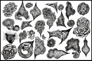 rhizome tattoo idea