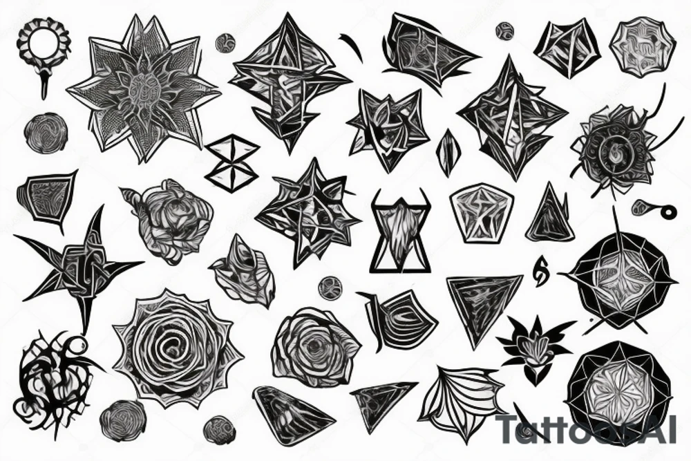 decentralized network tattoo idea